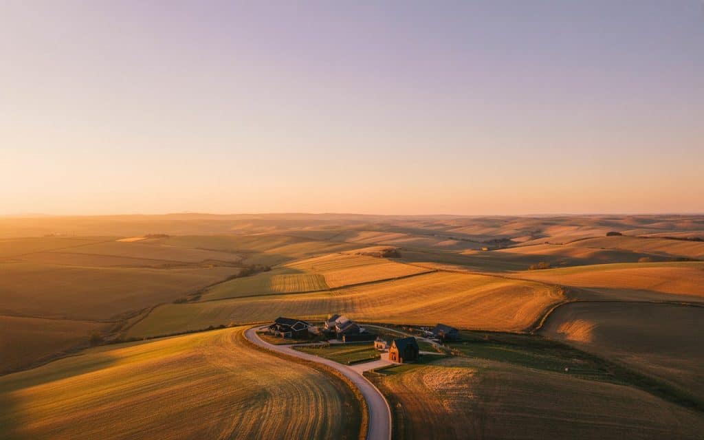 aerial photography with drone