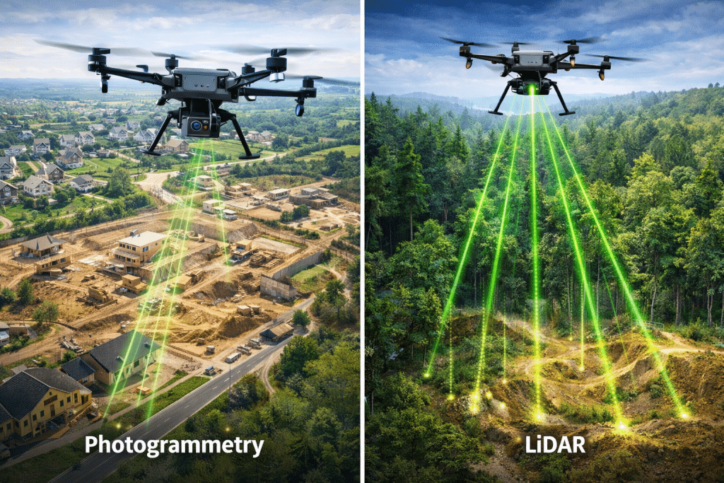 Photogrammetry vs LiDAR