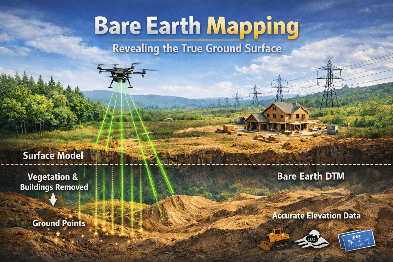 Why Bare-Earth Mapping is Crucial for Reliable Data