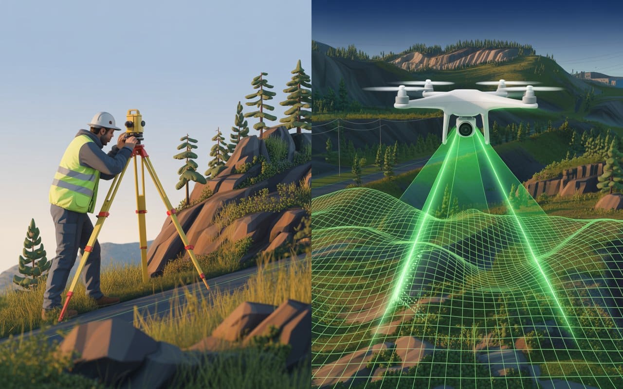 LiDAR vs. Traditional Methods: The Power of Precision in Mapping