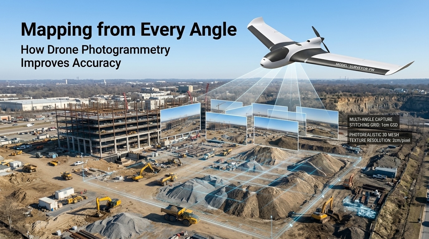 How Photogrammetry Revolutionizes Mapping with Aerial Precision