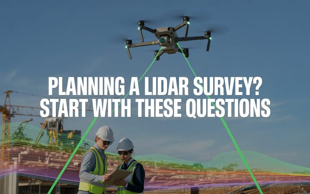 drone LiDAR survey