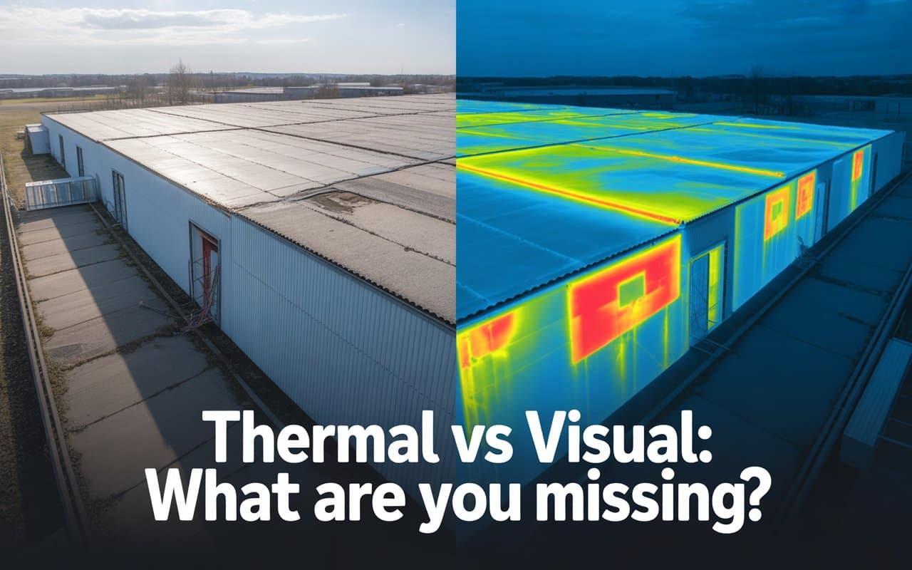Thermal Imaging vs Visual Inspection: What Each Method Can (and Can’t) Reveal