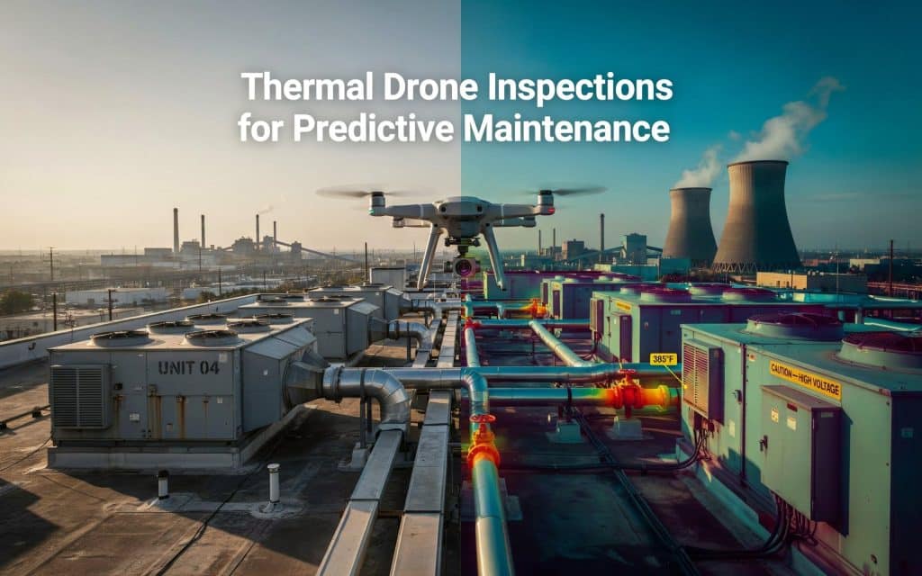 thermal drone inspection