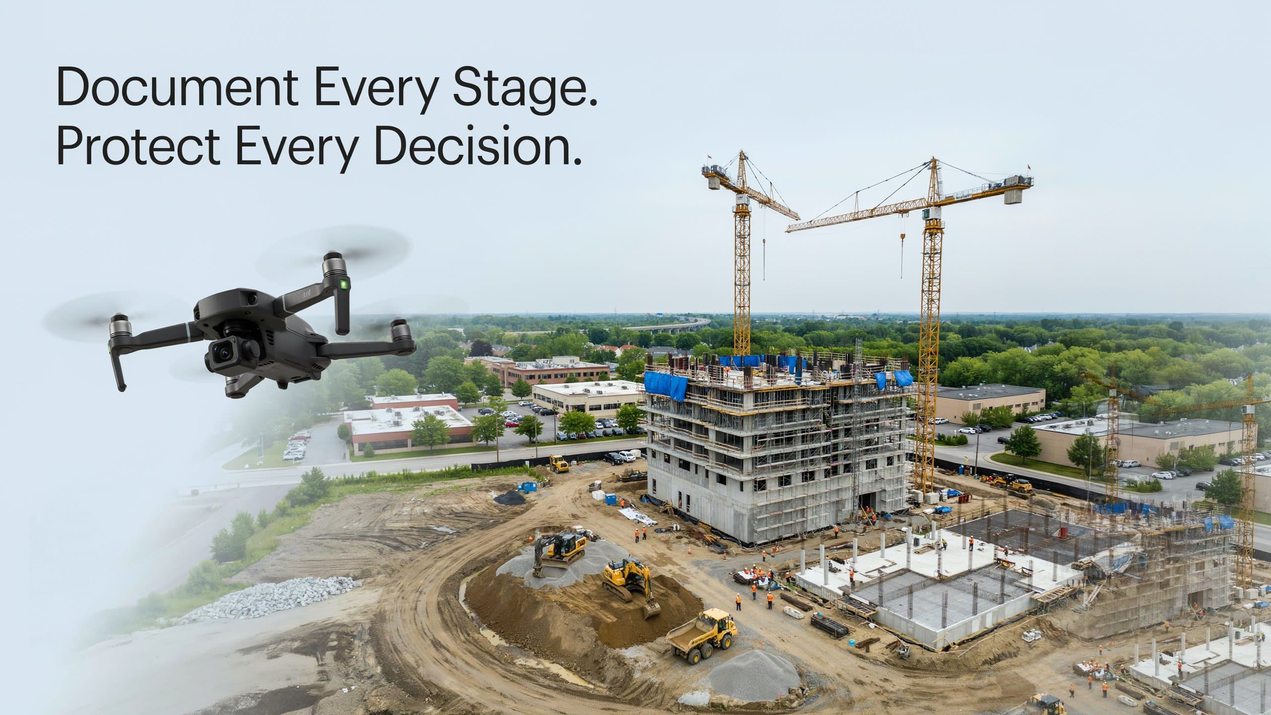 Why Construction Sites Need Aerial Photo Documentation