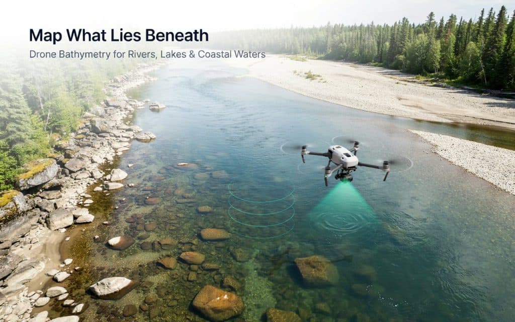 uses of drone bathymetry