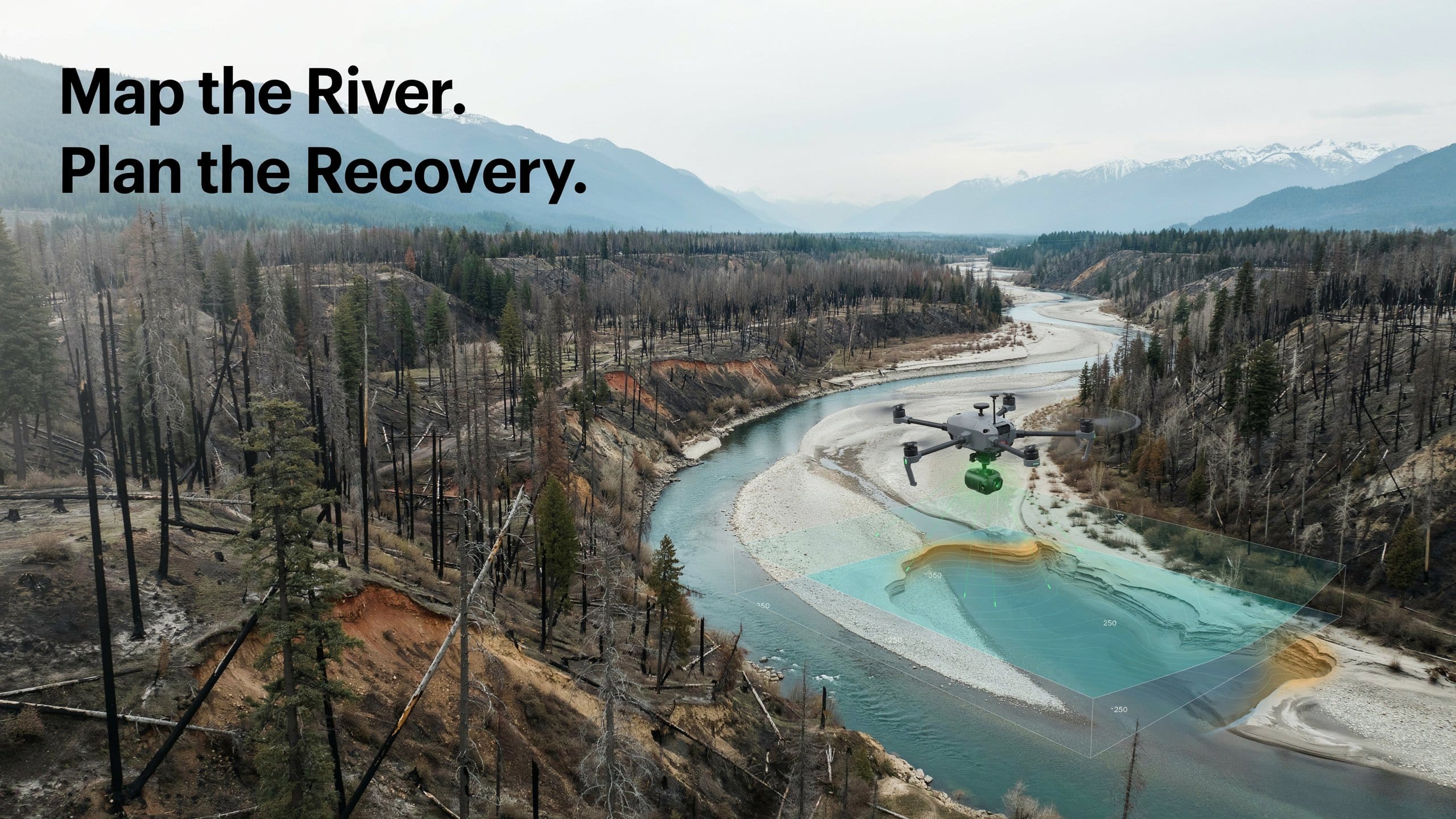 Drone Bathymetry for Post-Wildfire River Recovery: How It Works