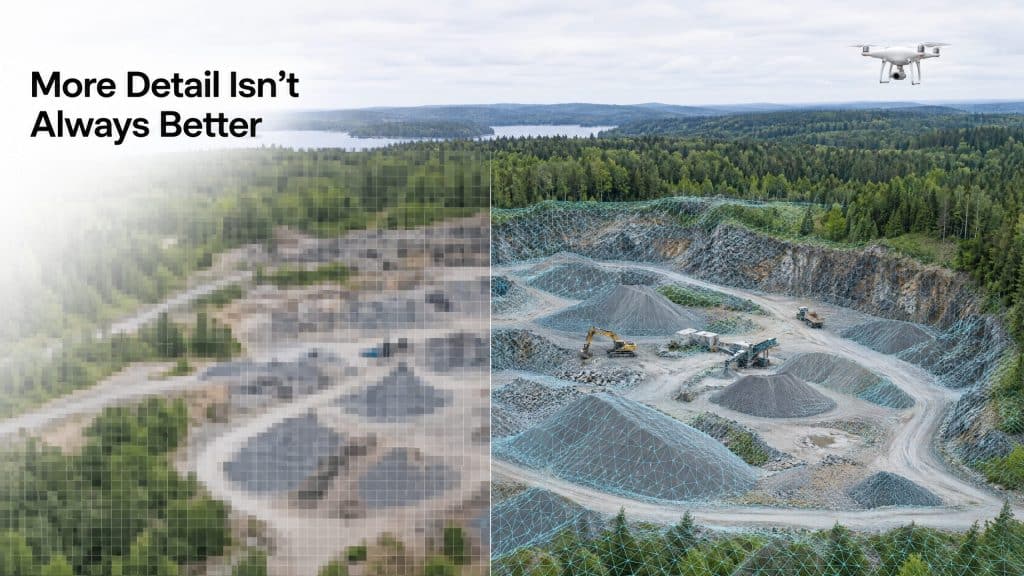 drone survey resolution